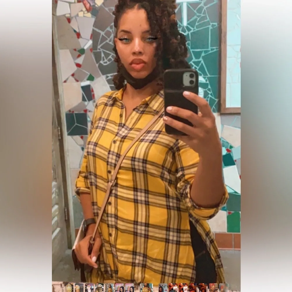 Golden Plaid Weekend Shirt - Picture 3 of 3
